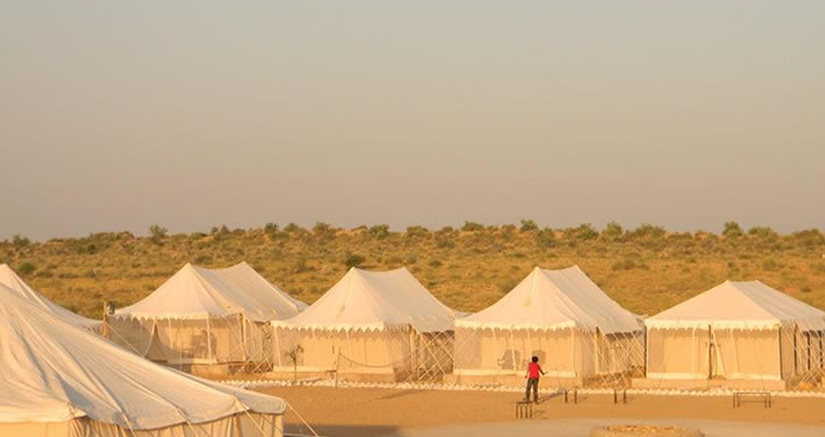 Desert camp in Jaisalmer