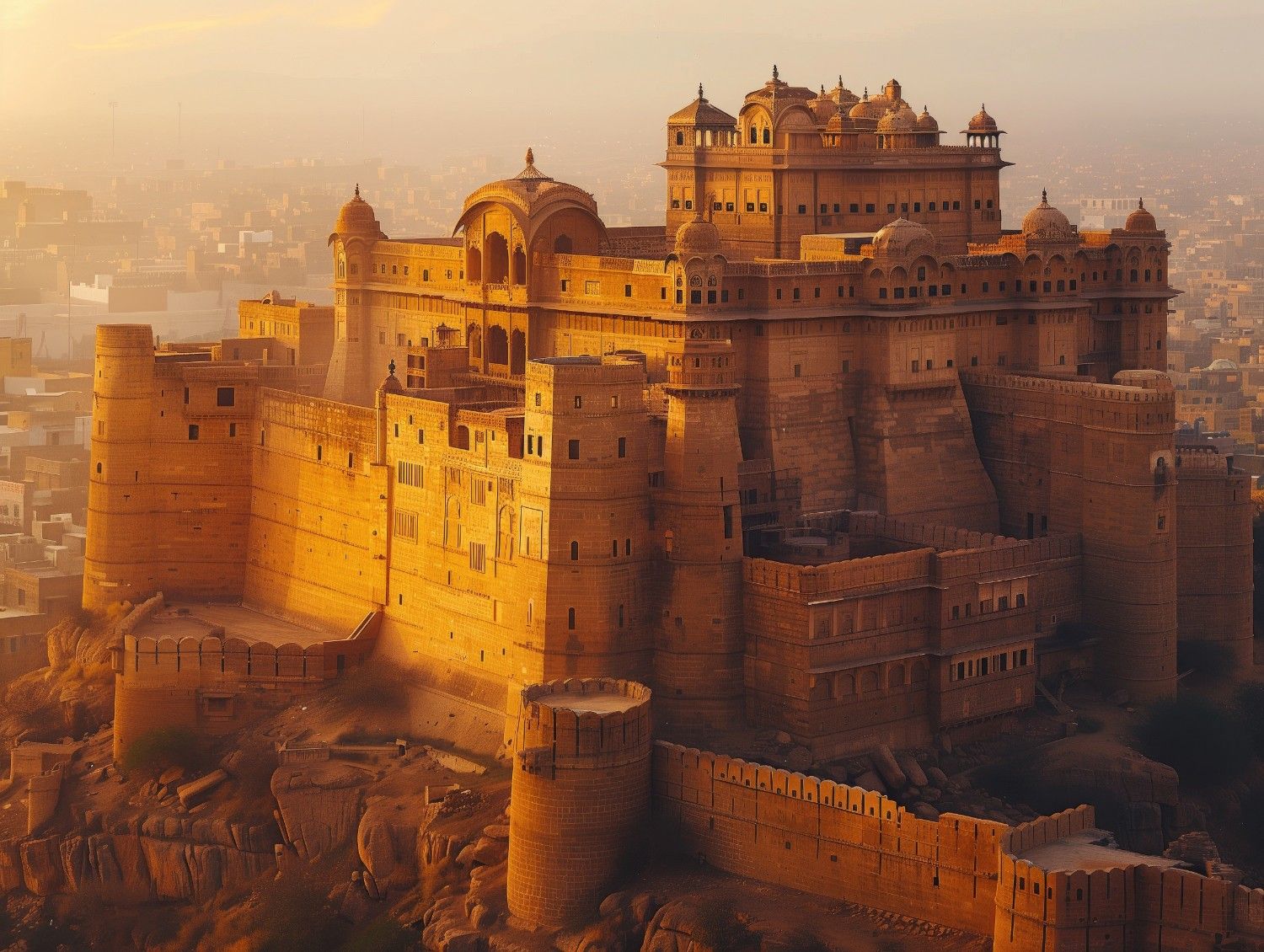 Jaisalmer Fort - The Golden Marvel
